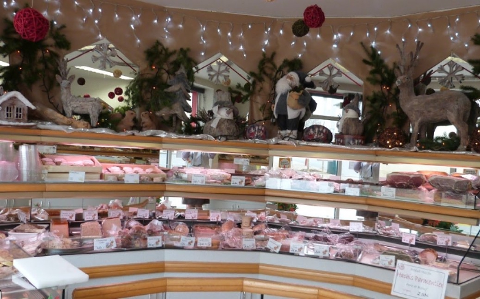 L'intérieur de la boutique de la maison Morisseau