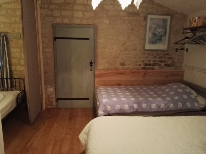 Interieur du gîte du moineau et sa cuisine équipée